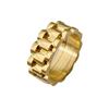Retro Fashion Titanium Steel Ring for Women - European & American Style