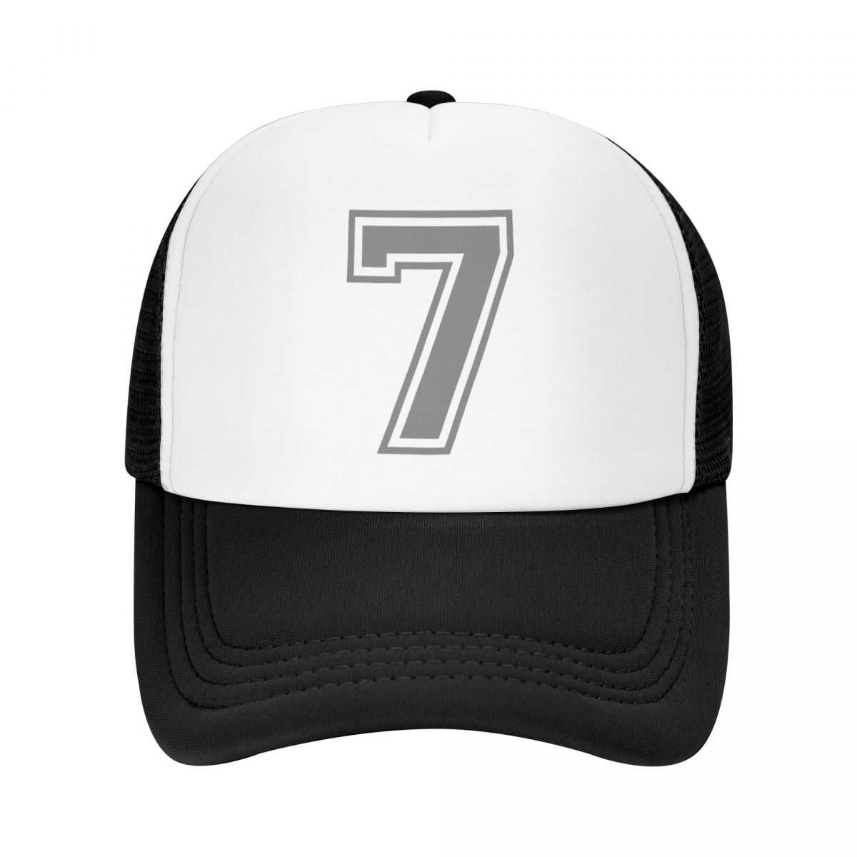 

Custom Number 7 Seven Baseball Cap Sports Women Unisex s Adjustable Trucker Hat Summer