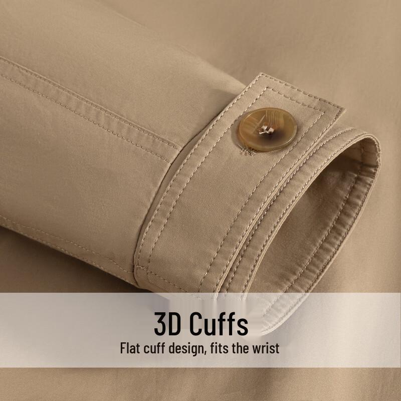 Hodo Men's Easy Care Windproof Collared Jacket