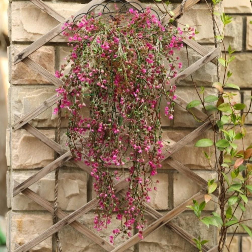 Artificial Flowers Artificial Plants Vine Lifelike Simulation Greenery  Outdoor Decor