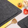 2pcs Silicone Surface Air Fryer Heat Resistant Pad Heat Insulation Countertop Protector Mat  Worktop
