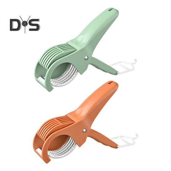 Cortador Manual de Frutas Picador de Verduras Portátil Creador de Ensaladas con Pelador Cortador de Cocina Multifuncional para Rábano Zanahoria Pepino