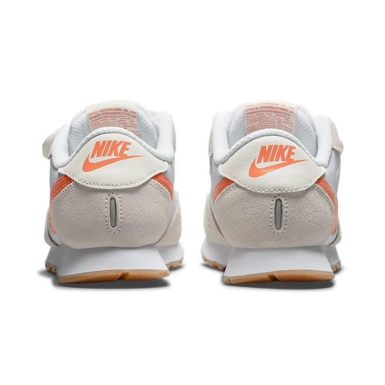 New Nike MD Valiant Low Top Running Shoes White Apricot Orange Children Aged 3 7 Years Old CN8559-103