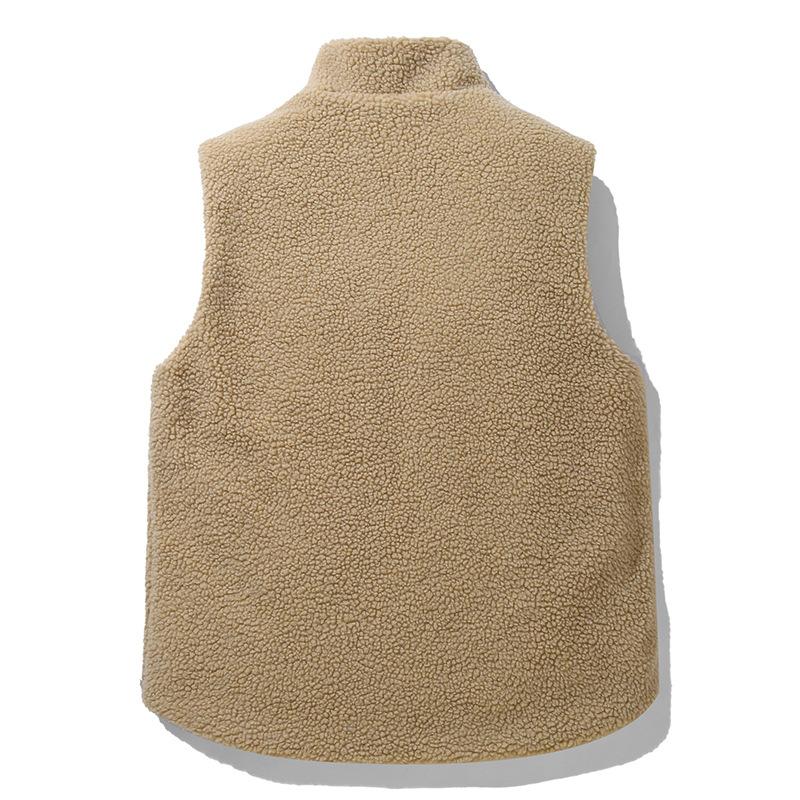 Men's Plus Size Lamb Velvet Vest Casual Plus Velvet Vest Plus Fat Oversized Cotton Vest 4XL-12XL