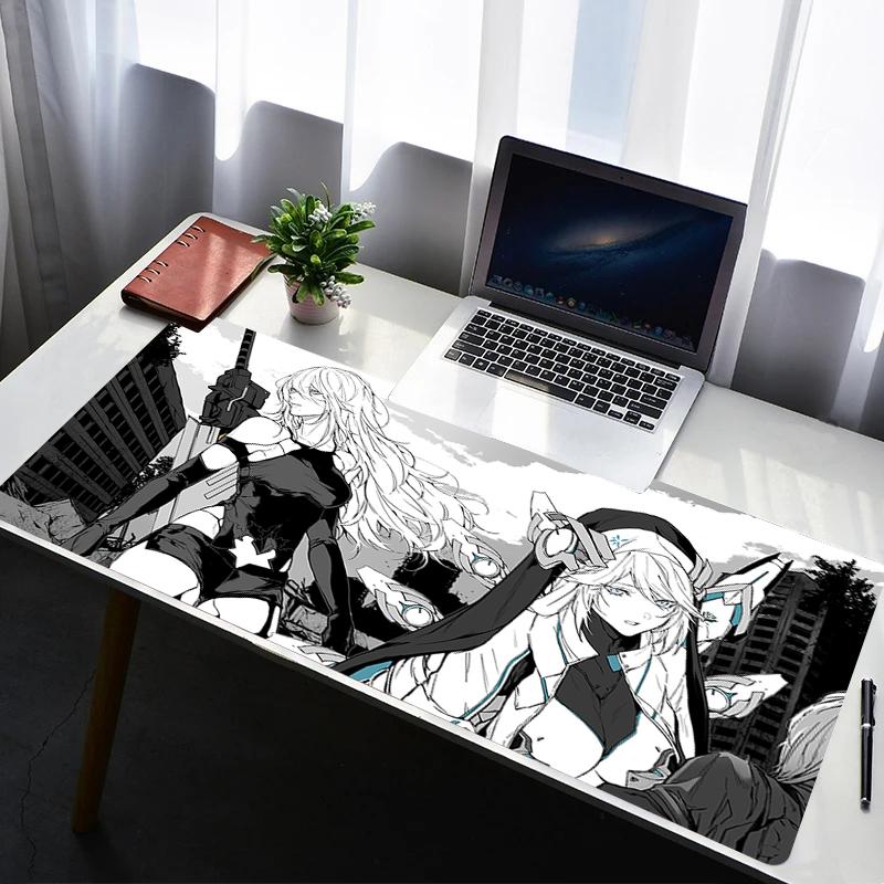 Mouse Pad Desk Protector Mouse Cartoon Anime Rubber Mat Gaming Mousepad A2 Nier Automata Keyboard Mats Gamer Kawaii Cute Deskma