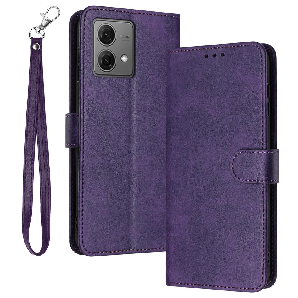 For Motorola Edge 40 Neo 5G Case Calf Texture Full Protection Phone Cover Mobile Accessories
