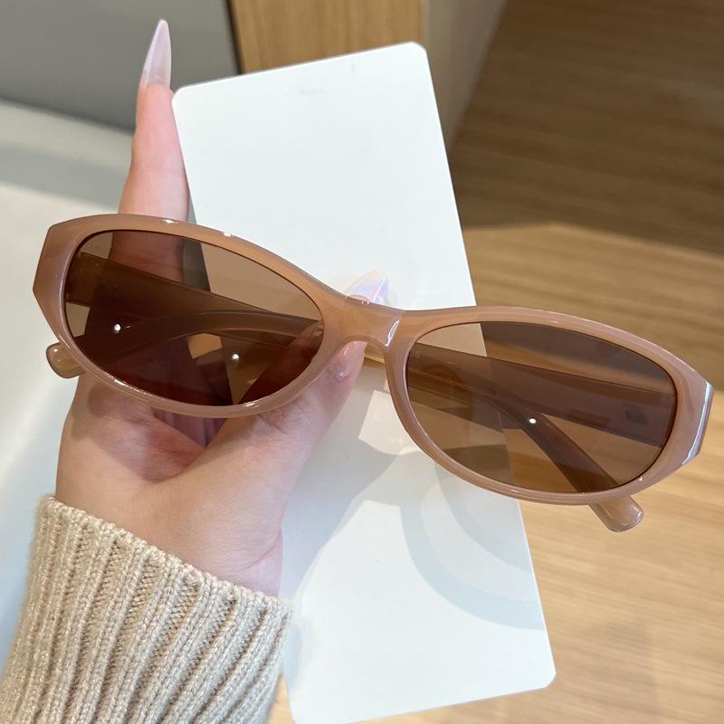2026 European & American Unisex Oval Retro Sunglasses - Street Style UV Protection Shades