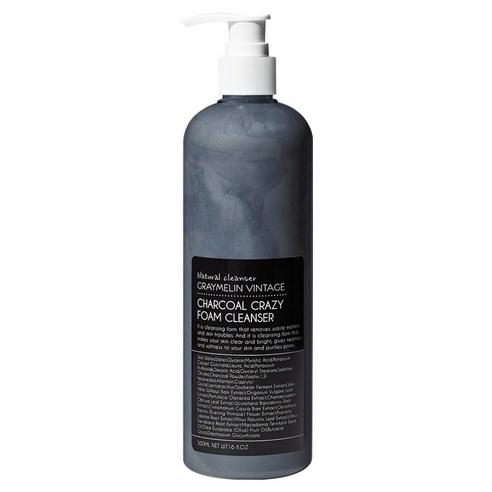 [GRAYMELIN] Crazy Foam Cleanser #Charcoal - 500ml