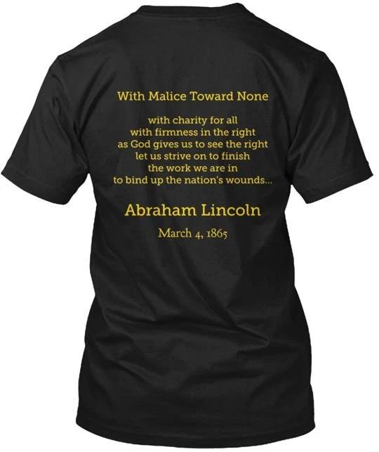 Abraham Lincoln T shirt Made in the USA Size S to 5XL XL