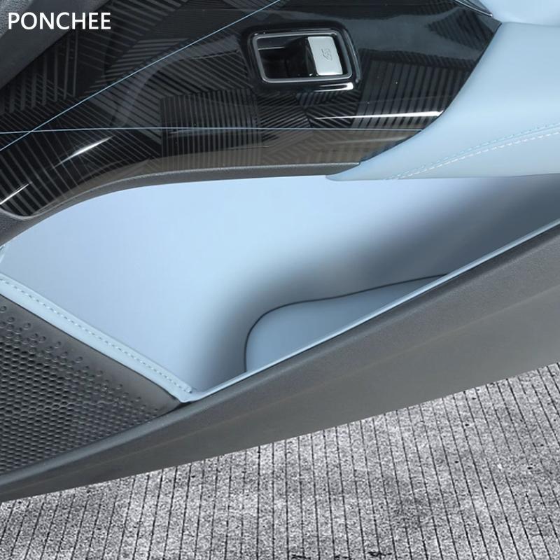 For BYD Seal EV 2022-2023 Door Panel Storage Bag Door Slot Mat Anti-slip Noise Reduction Mat Interior Anti-scratch Auto Supplies