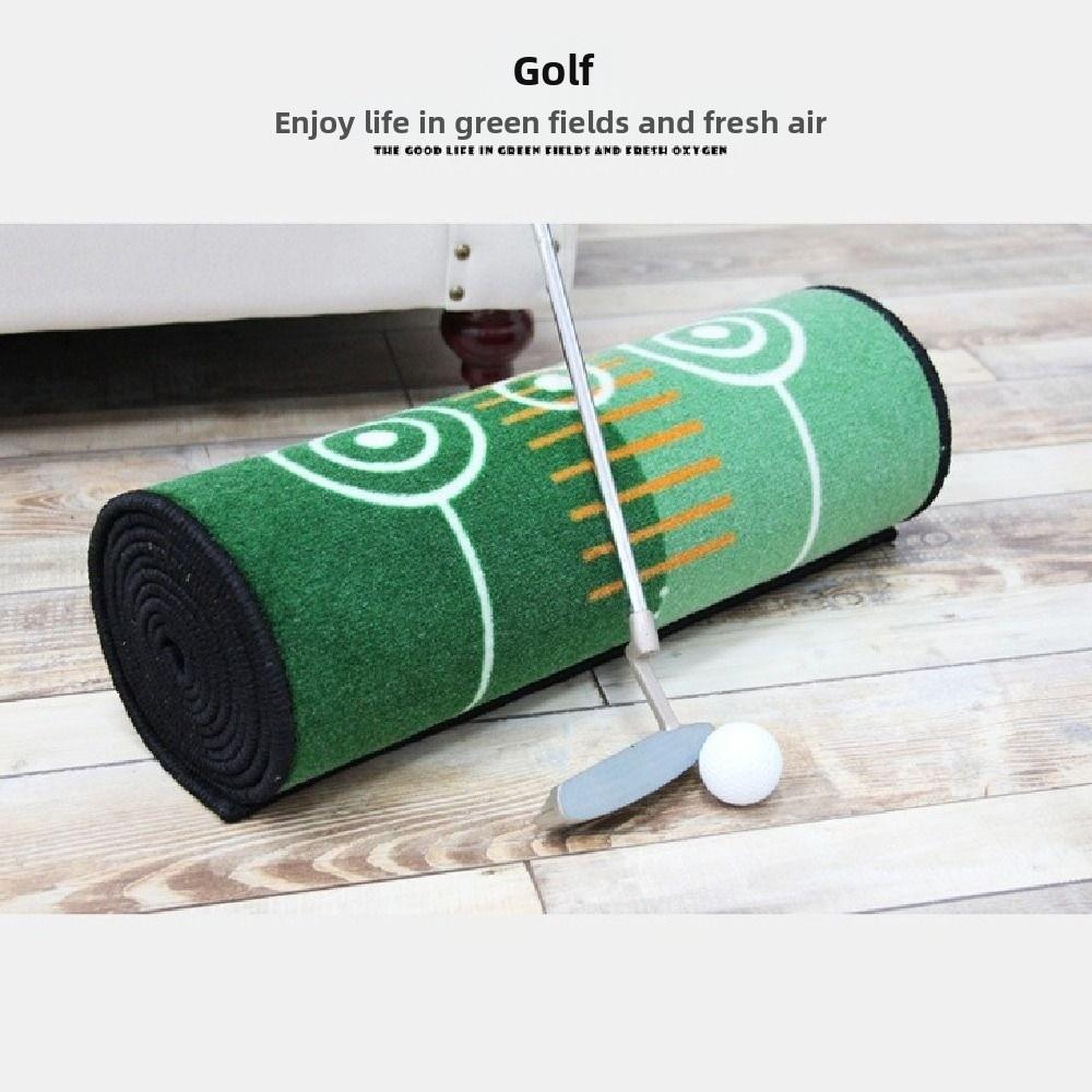 50X300cm Golf Putting Practice Mat Anti-Slip Golf Hitting Mat No Odor Golf Training Pad  Backyard