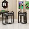 12-Hole Iron Art Billiard Cue Rack