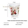 Holiday Party Set: Santa Claus Plates, Napkins, Cups & Flags