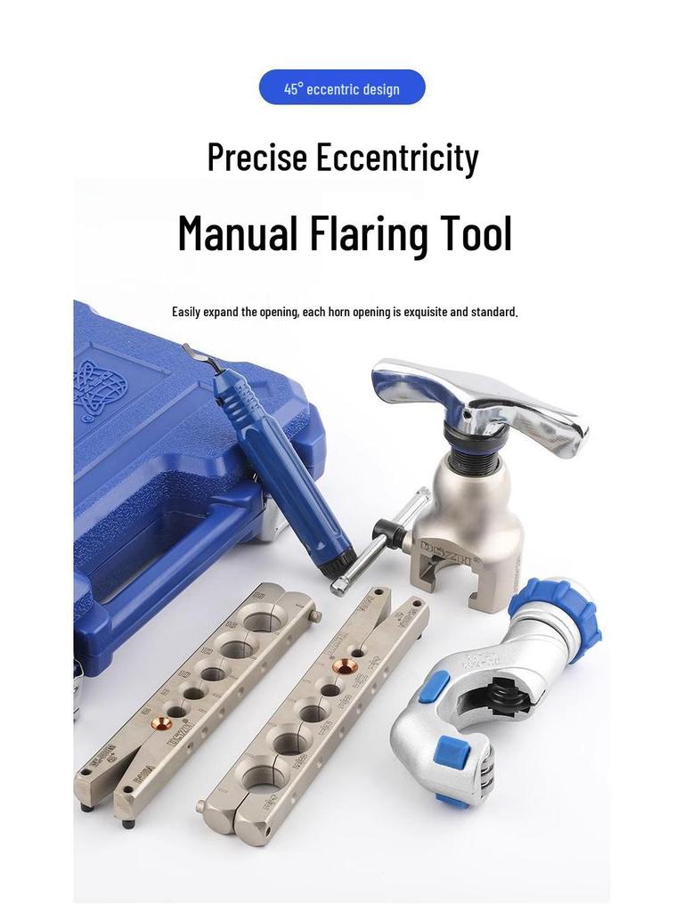 Great Sage WK-806FT Precision Eccentric Pliers & Copper Pipe Expander - Flaring Tool for AC & Refrigeration