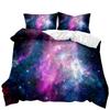Star Space Duvet Cover Dusty Gas Cloud Nebula And Star Clusters In The Outer Space Bedding Set Double Queen King Size