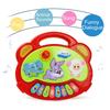 Klaviertastaturspiel für Kinder mit Cartoon-Motiv und Tiergeräuschen, Blinklicht, Musik, Babyinstrument, Musikspielzeug, Lernspielzeug, Kindergeschenke