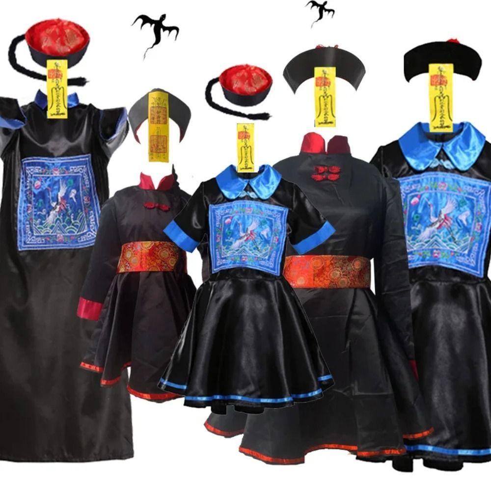 Matching Design Parent-Child Costume Unique Design Performance Costume Zombie Costume  Stage Drama