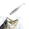 Měkká nástraha Swimbait Rybářská nástraha Lure 3D Oči Realistický Vzhled Jasná Barva Mini Velikost Přenosná Venkovní Rybaření Umělá Nástraha