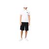Emporio Armani Color Block Striped Logo Print Short Sleeve Polo Shirt Men tops White 6L1FA5-1JTKZ-0100