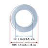 2 Sets Trailer Nut Kit For 1" Shaft Spindle, Includes 1" Shaft Spindle Nuts 1" Spindle Washers & 2.2" Long Cotter P High Strength Trailer Axle