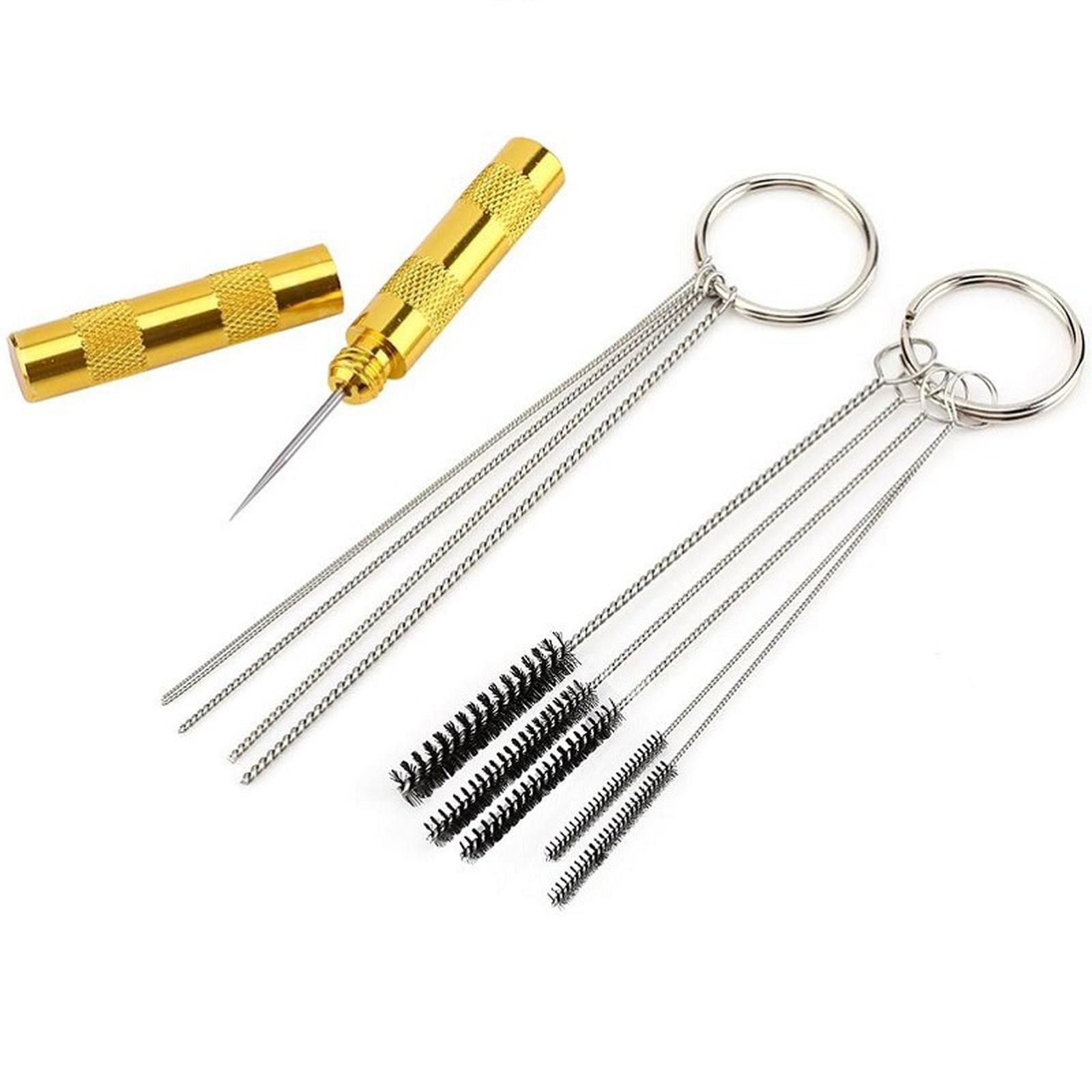 

Набор для чистки сопла аэрографа, 11 шт./компл., набор игл и щеток, инструмент 2025 One Size