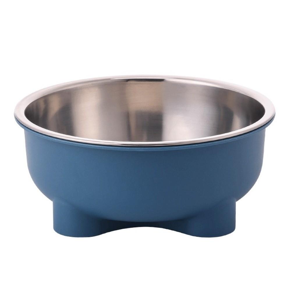 Neck Protection Cat Food Bowl Stainless Steel Pet Feeder Creative Pet Feeding Dish For Kittens
