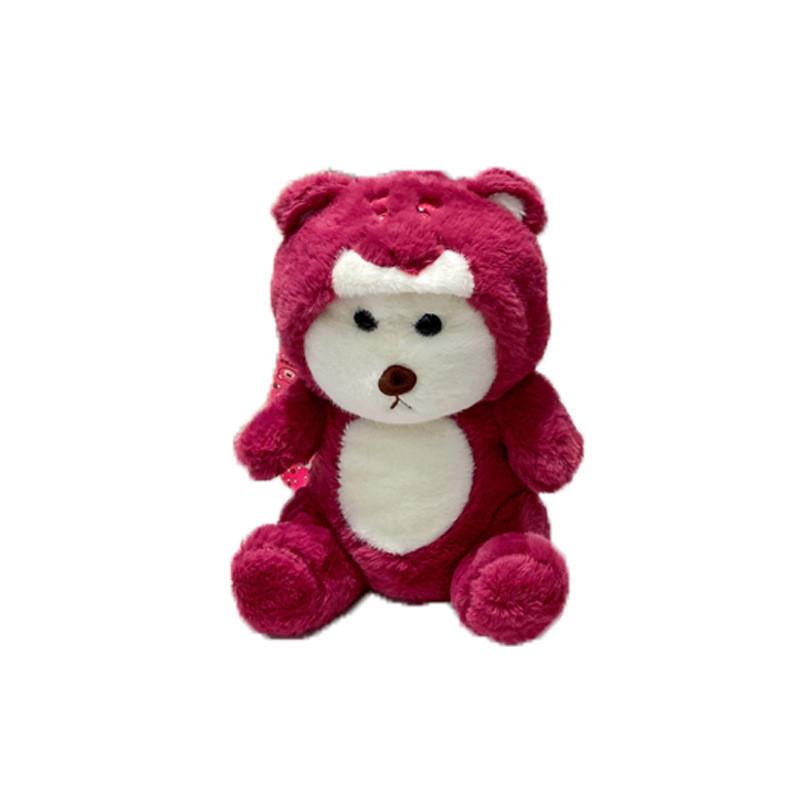 

Cute Lotso Cartoon Shaped Teddy Bear Children Plush Crossbody Bag Leisure For