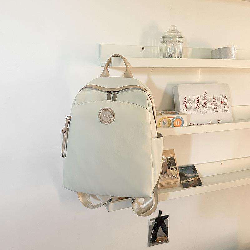 Lightweight and simple student backpack casual versatile lightweight travel shopping backpack