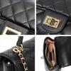 Genuine Leather Women's Bag New High End Women's Shoulder Bag Fashionable Small Fragrance Chain Bag Handbag Crossbody Bag