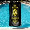 Borussia Dortmund Print Beach Towel Design, Soft, Lightweight. for Home Bathroom, Spa, Pool, Yoga, Surfing, Camping, Gift for Family, Friend