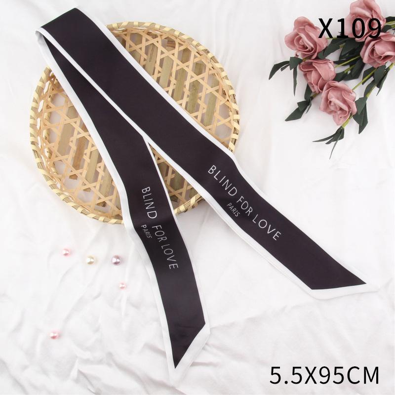 Seidentuch Schleife für Tasche Lang Vielseitig Streamer Gebundenes Haar Damenband Haarschmuck Stirnband