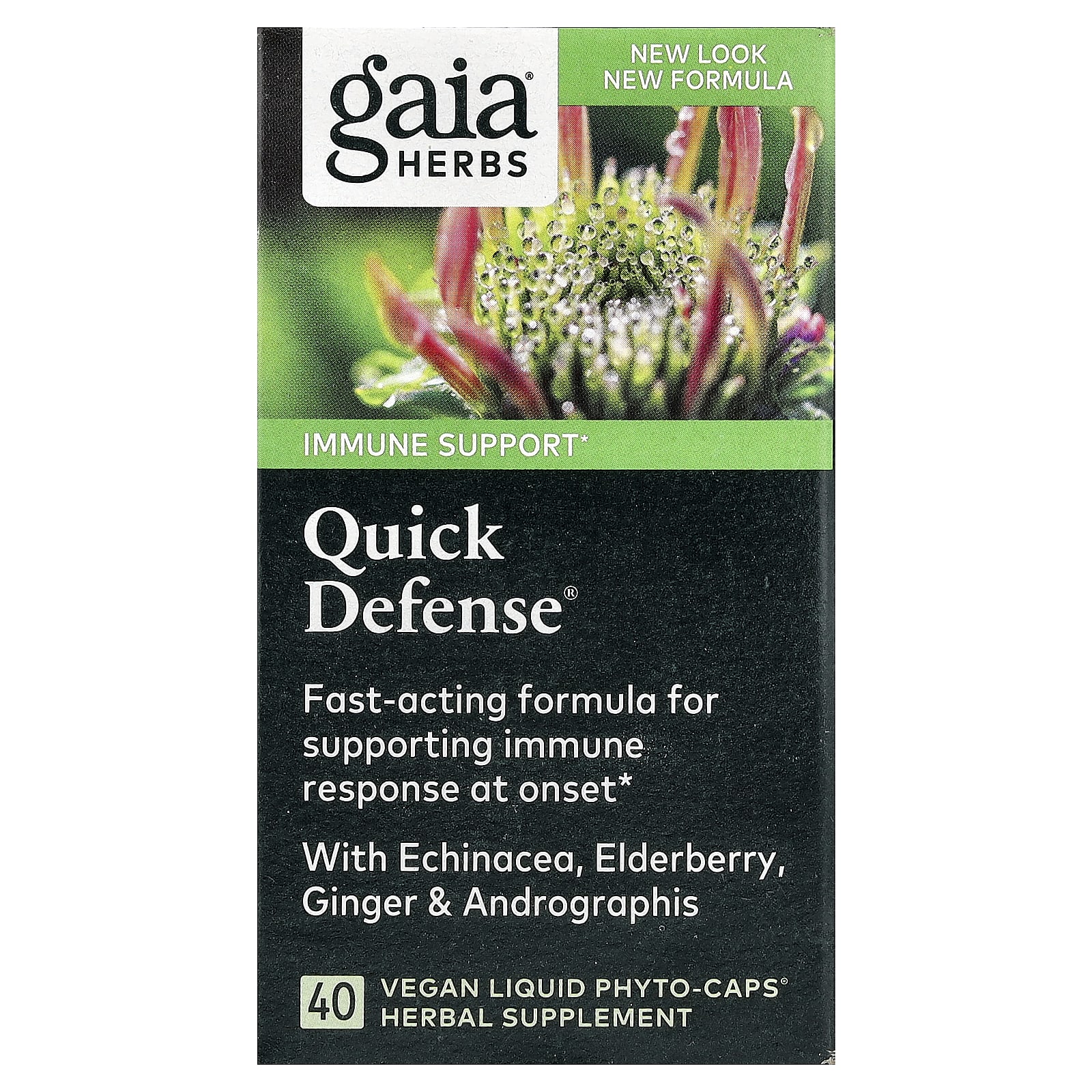 

Quick Defense, Veggie Liquid Phyto-Caps 40 Tablets