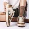 Herren Weiße Sport Basketballschuhe Streetstyle Laufschuhe Schuhe Studenten Übergröße Winterschuhe Low Top