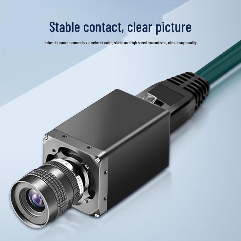 Yeren M12 to RJ45 Shielded Industrial Camera Cable