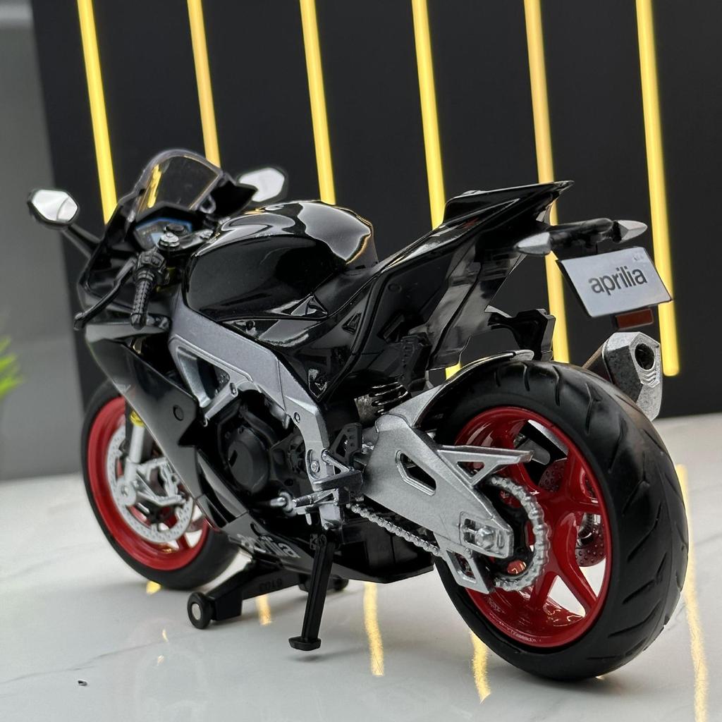 1:12  Aprilia RSV4 RR1000 Alloy Motorcycle Model Car Autobike Shork-Absor ber Off Road Autocycle Toy Gift Collection
