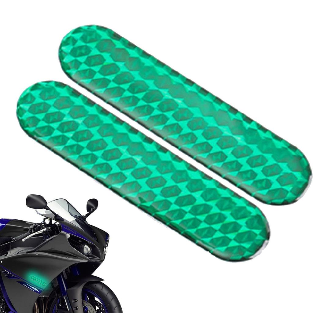 Motorcycle Reflective Stickers - Self Adhesive Auto Reflector Strips | Car, SUV, Motorcycle 2PCS