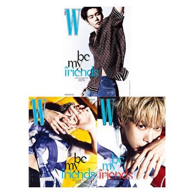 W Korea May 2022 Magazine Cover NCT DOYOUNG Lee Minho, Jay Park, Lee Dohyun