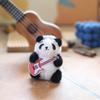 Adorable Panda Plush Toy Keychain Cute Bear Doll Bag Charm Soft Stuffed Animal