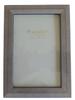 Natalini Wooden Inlaid Photo Frame Made In Italy 10 X 15cm Postcard Size Grigio Gray Small