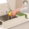 Silicone Kitchen Sink Splash Protector Anti Splash Barrier Waterproof Splatter Screen with Strong Suction Cups Gadgets for Home