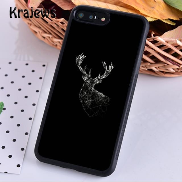 Stag Bull Moose Reindeer Deer For iPhone 17 Air 16 Phone Case Cover 15 14 Plus 12 13 Pro Max Coque Shell Fundas