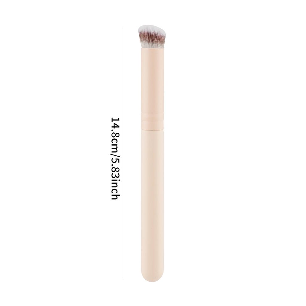 New high-quality concealer brush, grooming brush, oblique head, dense soft bristles, seamless foundation, fingertip concealer makeup brush