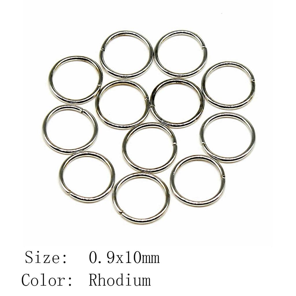 Father's Day Jewelry Materials Split Rings 5 Colors 9 Sizes Accessories Parts Women's Clothing Accessories For Women