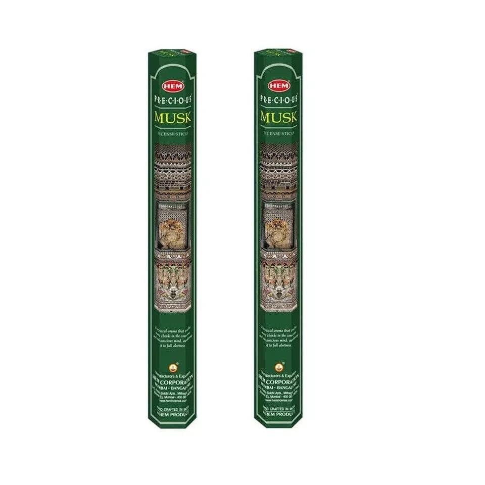 HEM Precious Musk Incense Sticks Pack Of 2 SM112