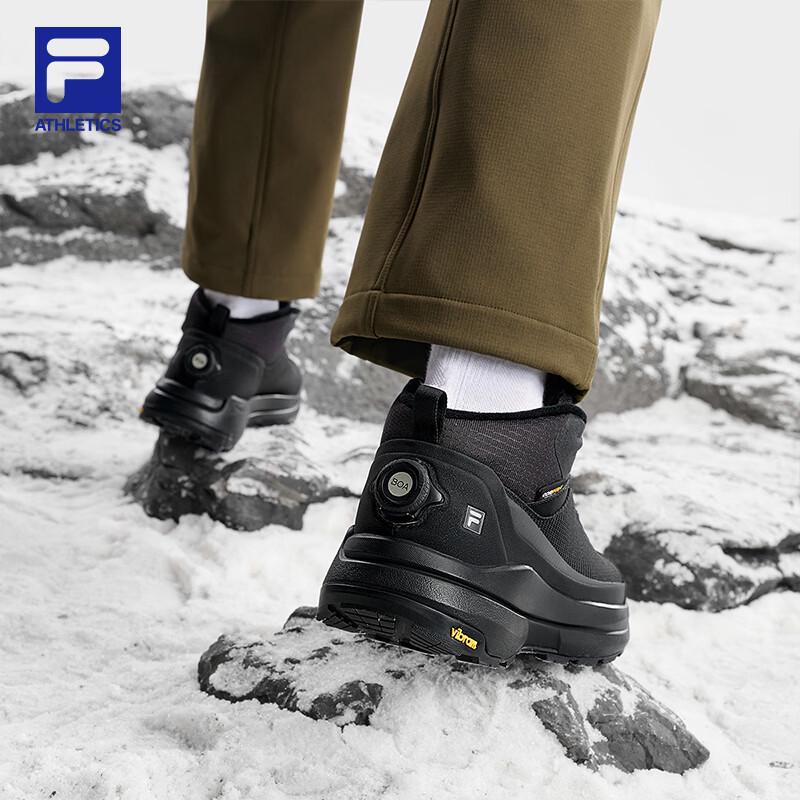 FILA Hiker Mid-Top Fleece-Lined Outdoor BOA Hiking Shoes