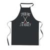 Tablier de cuisine - PLANETEE - J'peux Pas Hockey - Noir - 90x60 cm - Impression France