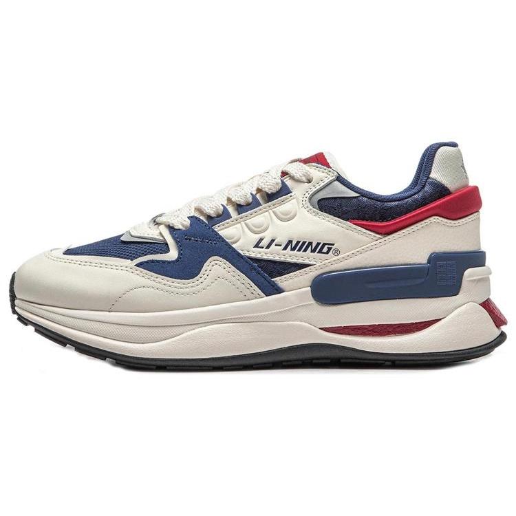 Li-Ning 001 Moment V2  White Blue Red  Men s AGCT501-1 EU 41