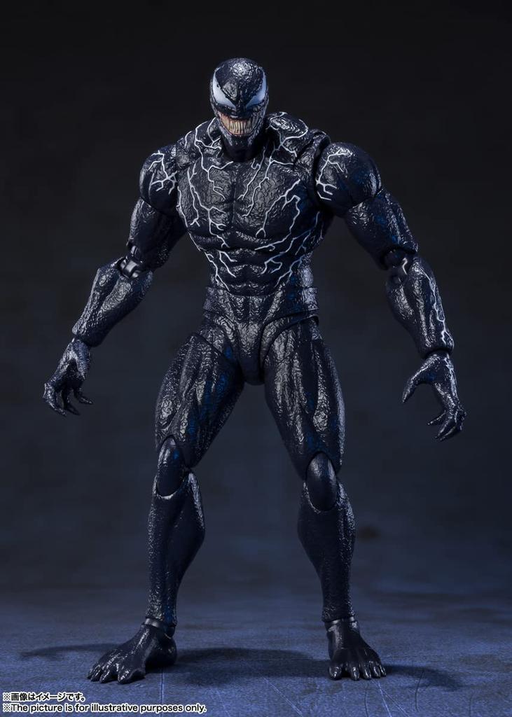 S.H.Figuarts Venom: Let There Be Carnage Venom, approximately 190mm, PVC & ABS painted action figure