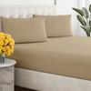 Simple Solid Color Pattern Mattress Three-Piece Digital Printing Mattress Bedding Set Adult Children