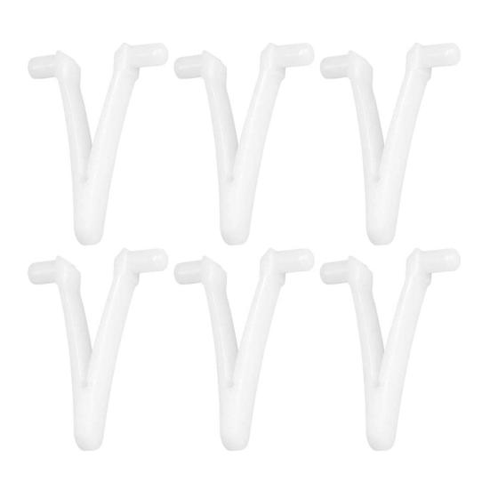 12ks Bazénová motýlková spona ve tvaru V s vysokou houževnatostí bez deformace a proti praskání Vyměnitelná kompatibilní sponka pro bazénové příslušenství k bazénu